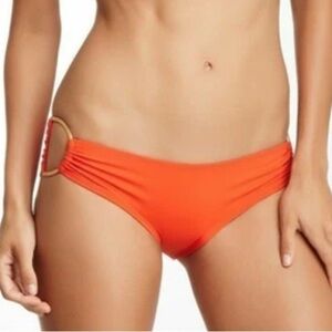 L*Space Diva D-Ring  Orange Bikini Bottom